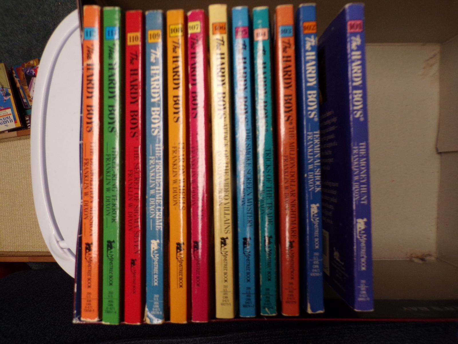 12 Hardy Boys Books :: #s 101-112 From Original Series