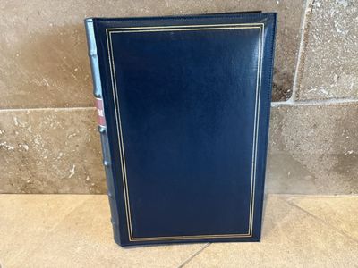 Dark Blue Pioneer Photo Album w/ Slip In Pictures