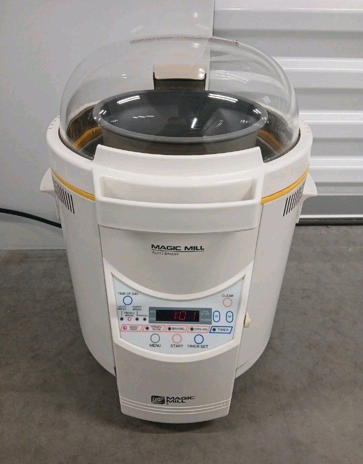 Magic Mill Auto Bakery Automatic Bread Maker Machine - White