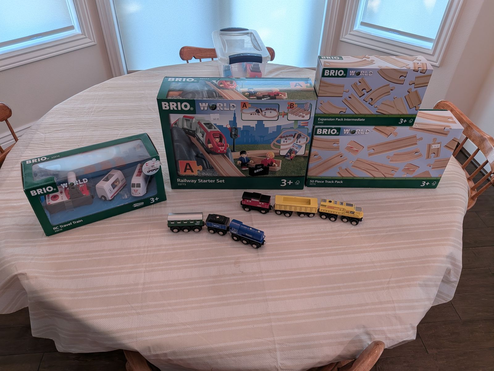 Brio Train and Wood Track sets
