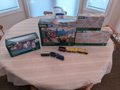Brio Train and Wood Track sets