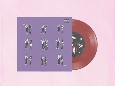 Olivia Rodrigo & David Byrne-drivers license/burning down the house 7” Red Translucent Vinyl-Collectible-RARE-SEALED-S/O-OOP
