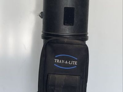 TRAV-A-LITE Hard Case Golf Club Caddy Case Traveling Luggage w/wheels