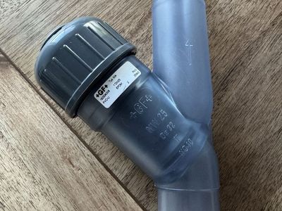 1” Wye Check Valve Slip x Slip New