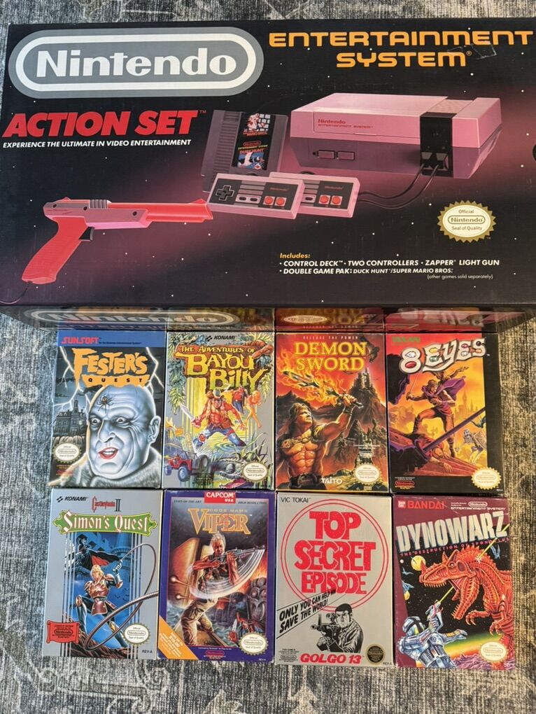 Nintendo Action set, Entertainment system