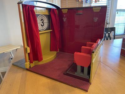 Our Generation Doll Cinema Movie Theater Playset w/ Popcorn Machine & Seats