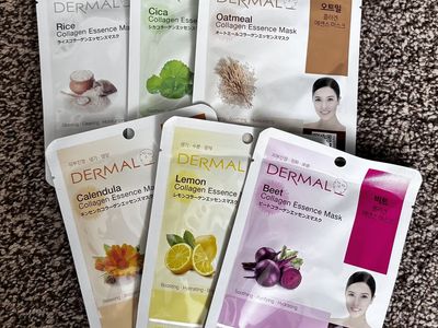 6 facial masks - new