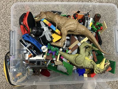 Giant bin of Legos
