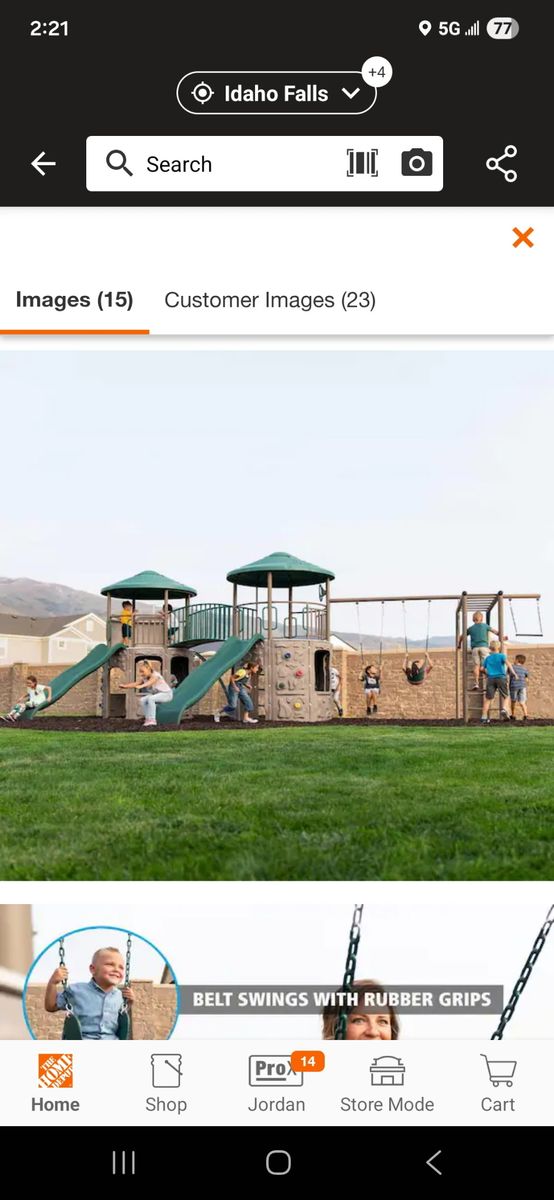 Lifetime Double Tower Playset