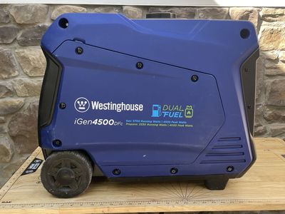 Westinghouse Duel Fuel Quiet Inverter Generator iGen 4500 DFC