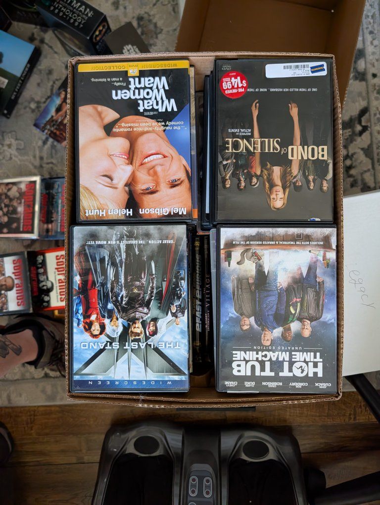 multiple dvds & Blu-ray