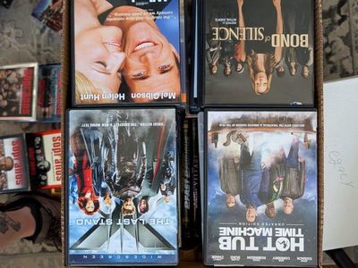 multiple dvds & Blu-ray