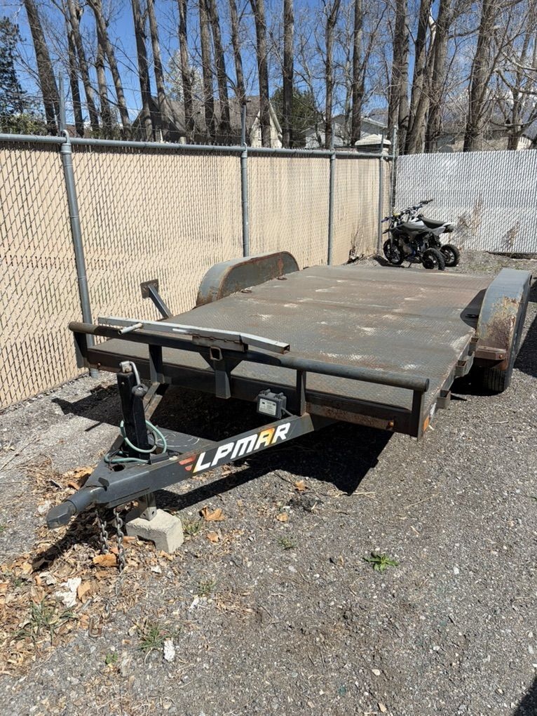 2019 LPMAR Flatbed Trailer 7x14