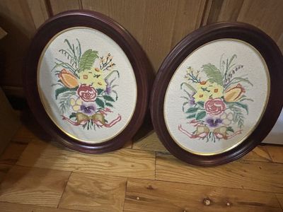 Vintage Needlepoint pictures