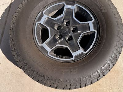 Jeep Gladiator Mojave OEM Factory Wheels and Tires Set