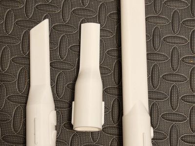 Dyson Nozzles for auto, home, and vacuum sealing bags.