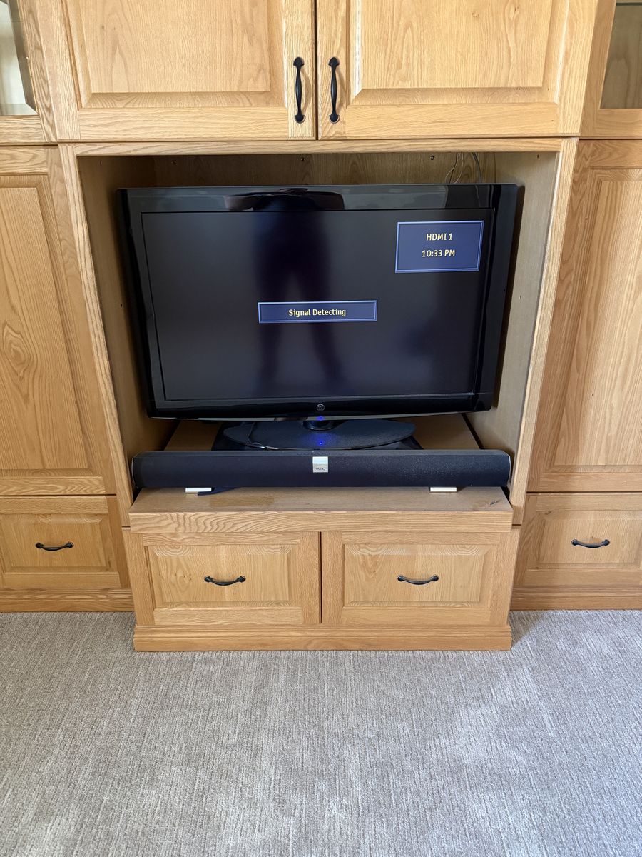 Westinghouse TV + Vizio soundbar
