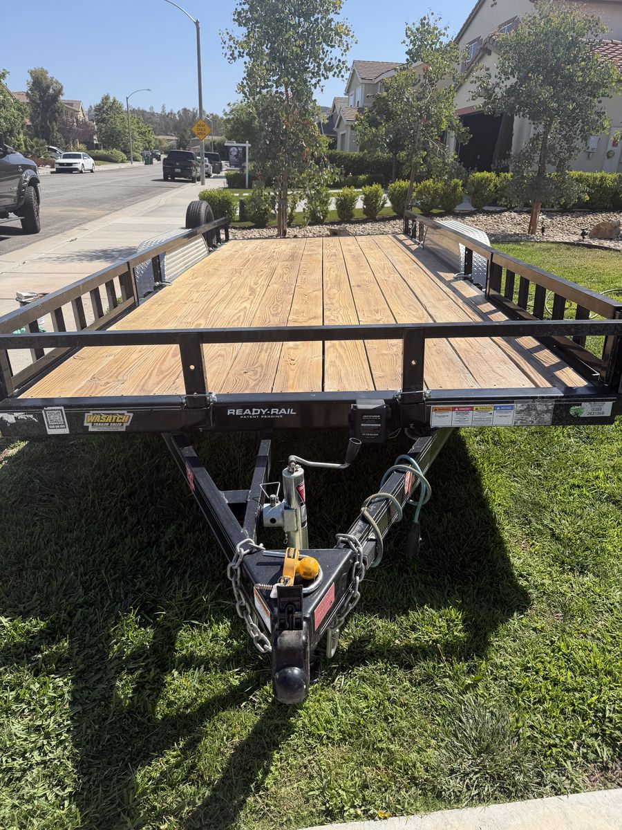 2022 PJTM 18’x83” Tandem Axle Channel Utility Trailer (UL)