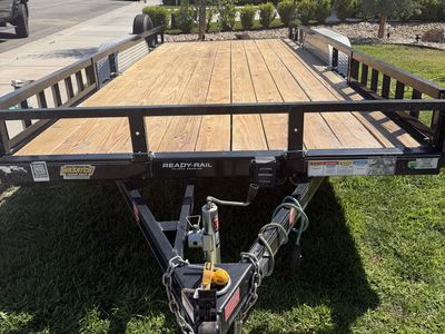 2022 PJTM 18’x83” Tandem Axle Channel Utility Trailer (UL)