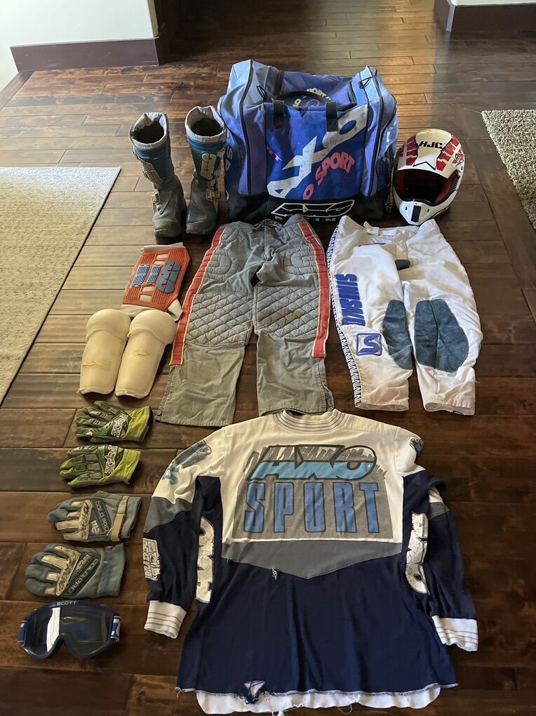 Vintage Dirt Bike/MX Riding Gear