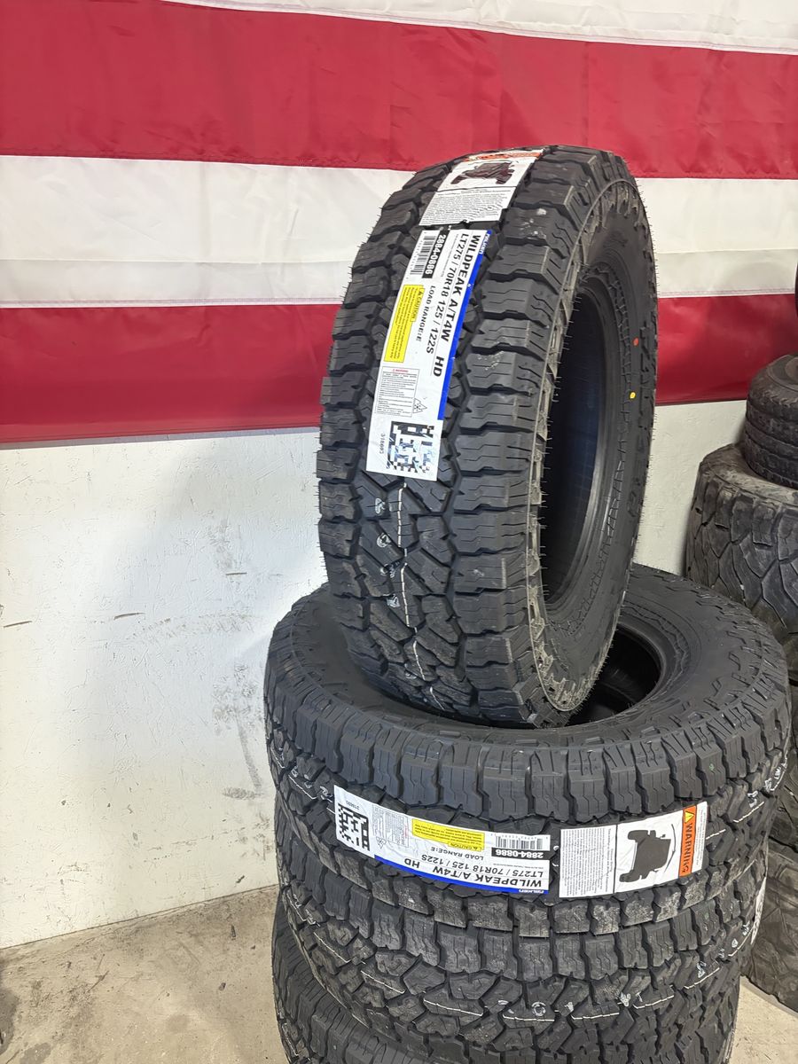 Brand New 275/70R18 Falken A/T4W tires