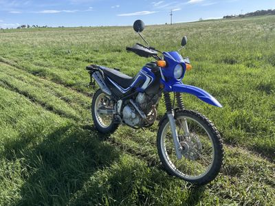 2014 Yamaha XT250 Enduro Motorcycle - Blue, Used