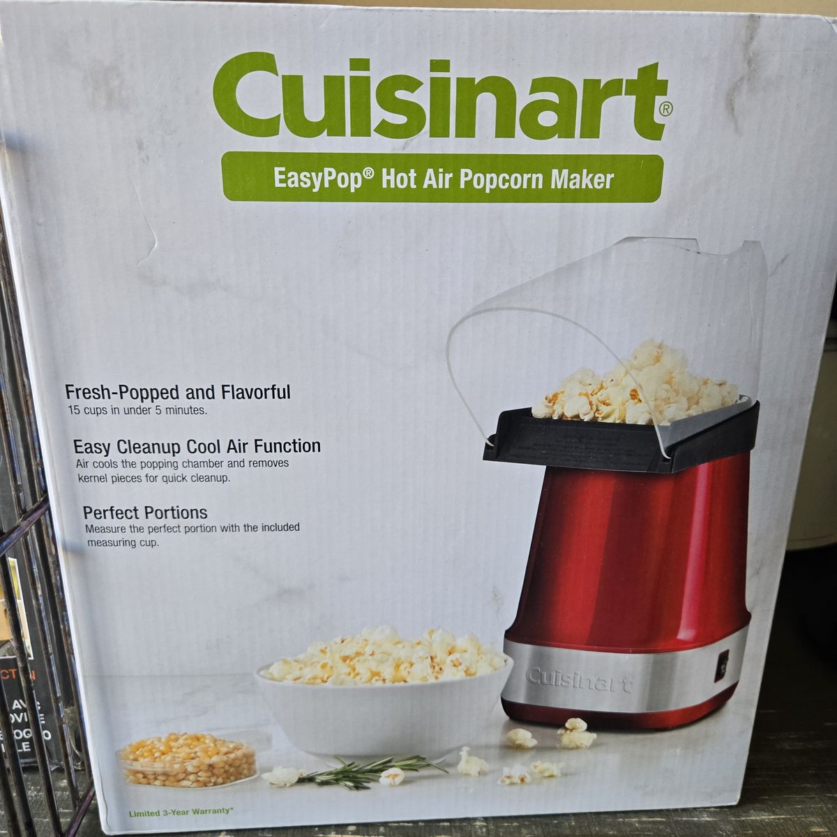 Cuisinart - EasyPop Hot Air Popcorn Maker