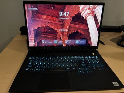 Alienware m17 r4 gaming laptop 3080