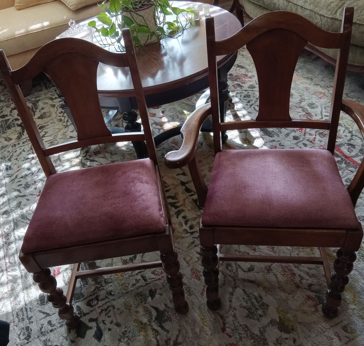 REFINISHED ANTIQUE CHAIRS