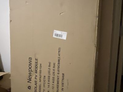Newpowa 220 Watt Solar Panels