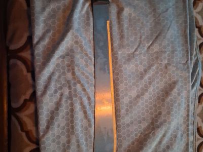 Machete with Black Handle and Steel Blade Used
