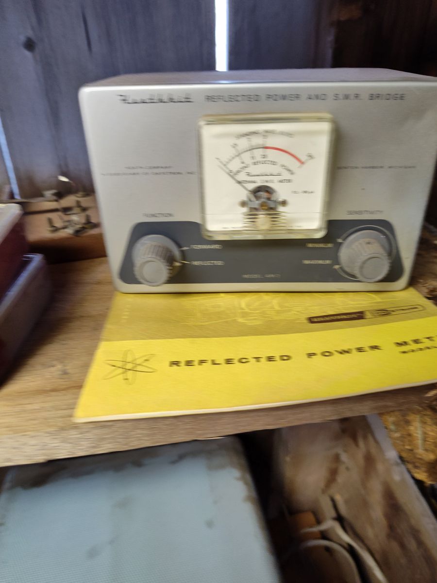 Heathkit Reflected Power Meter &. S.W.R. Bridge