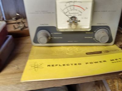 Heathkit Reflected Power Meter &. S.W.R. Bridge