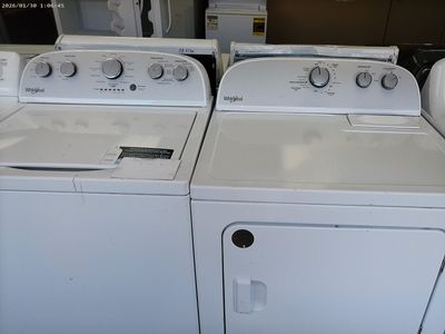 High Efficiency Washer and Dryer~90 Day Guarantee~With Agitator
