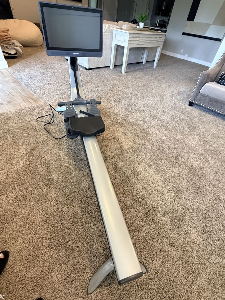 Hydrow Smart Rower Ergonomic Rowing Machine with HD Screen - Excellent Condition