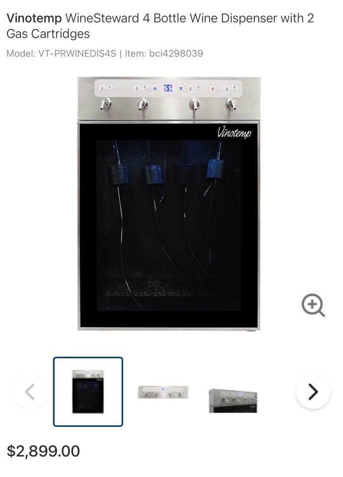 4 Bottle Wine Dispenser