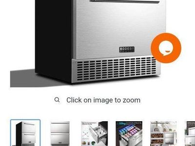 24 In. Stainless Steel Outdoor Drawer Beverage Refrigerator, 149 Cans Capacity