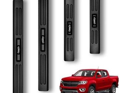 4PCS Car Door Edge Guards Door Sill Protector for 2015-2022 Chevy Colorado & GMC Canyon