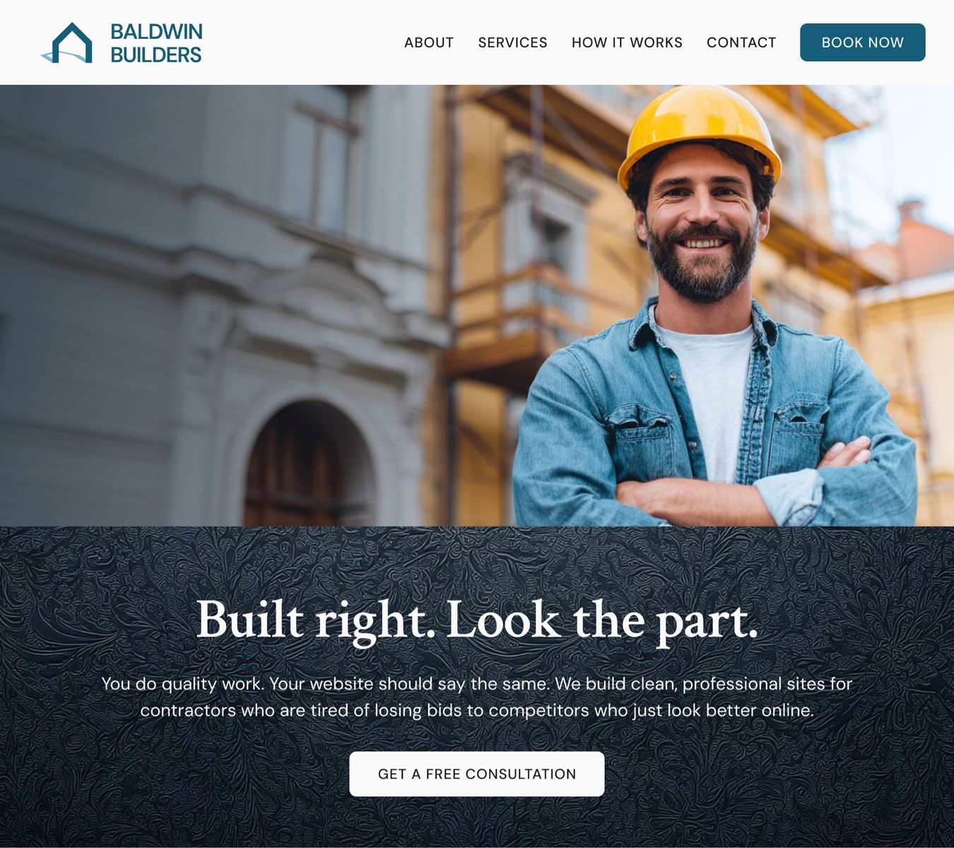 Get a website that wins you clients, built by an experienced designer