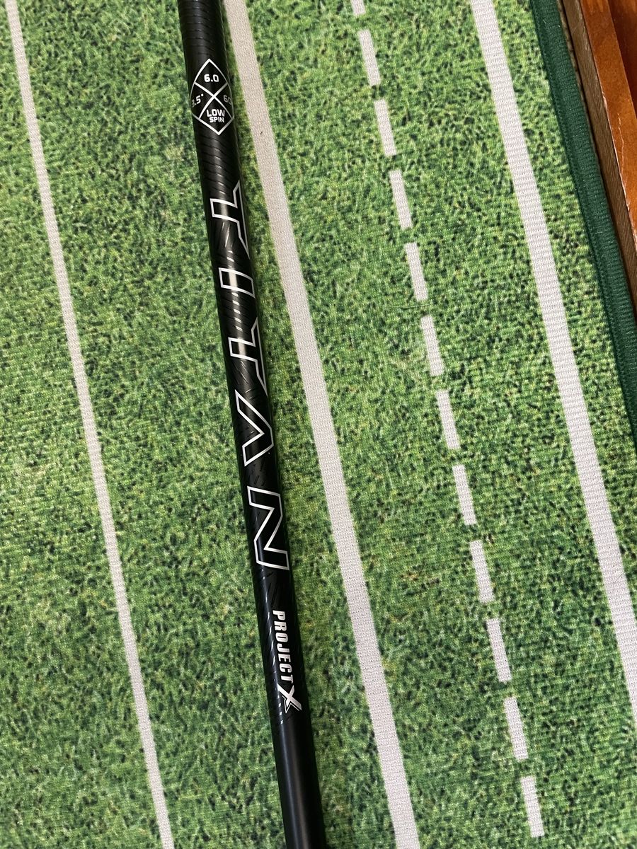 NEW Project X Titan 6.0 stiff driver shaft. 