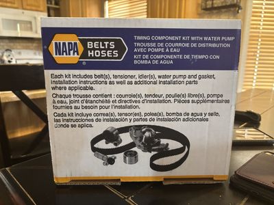 NAPA Belts & Hoses BWPK43500 Timing Component Kit with Water Pump - New
