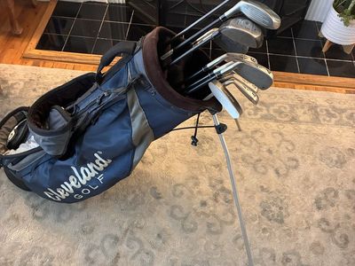Men’s Taylormade Cleveland Top flite golf clubs set