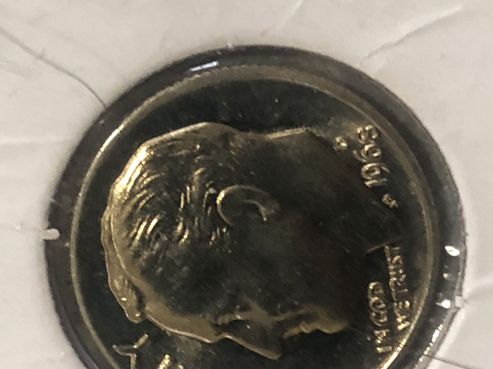 1968D Dime Unc