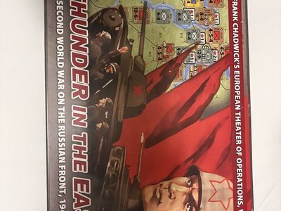 Thunder in the East Board Game (Victory Point Games) – 100% UNPUNCHED Counter Sheets, Complete?