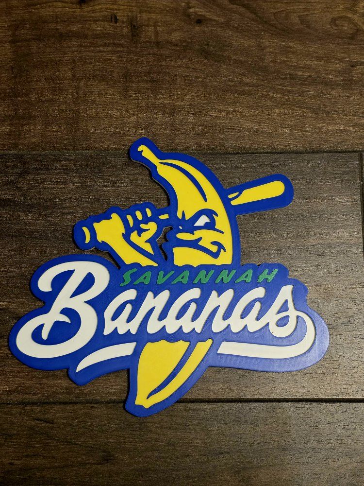 Go Bananas! Custom Printed Savannah Bananas Wall Art