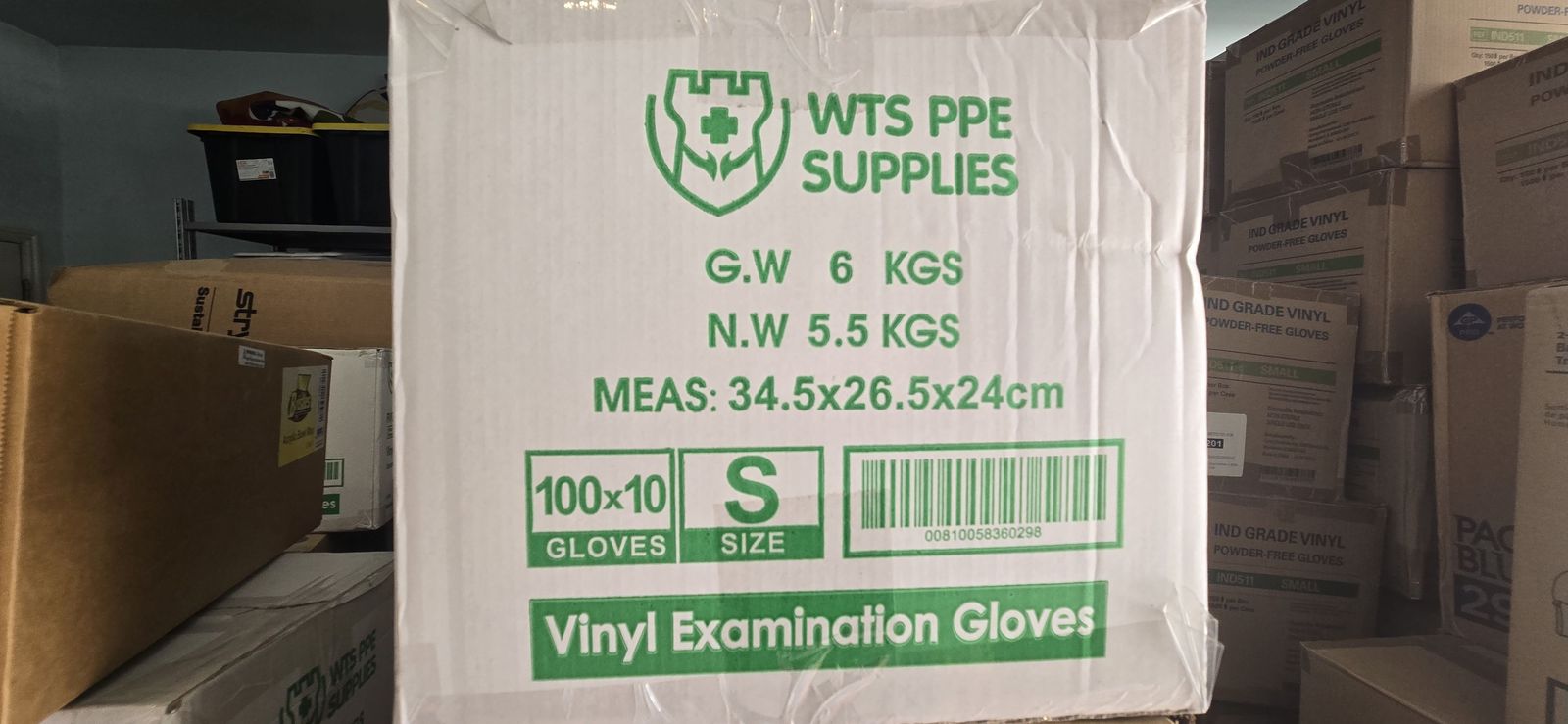 Vinyl Examination Gloves