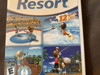 Wii Sports Resort - Nintendo Wii Video Game with Case