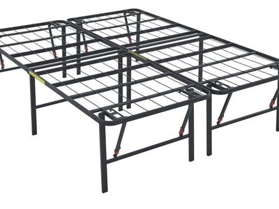 King Metal Platform Bed