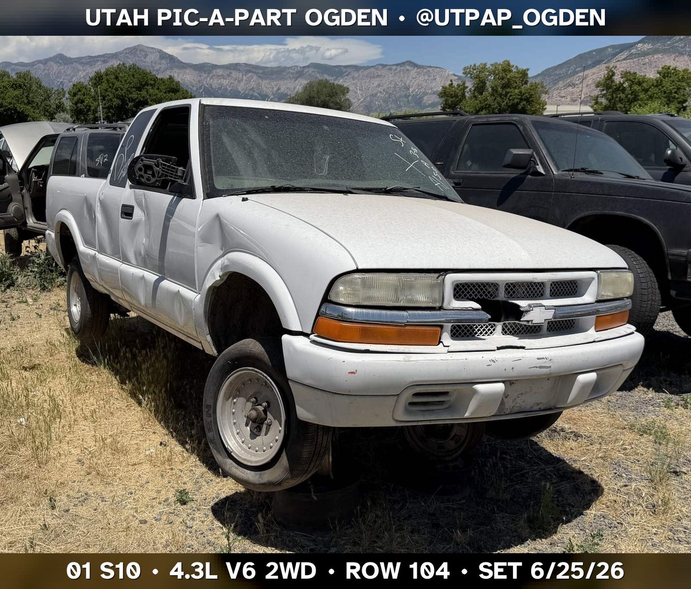 2001 Chevrolet S10 Parts - UTPAP Ogden