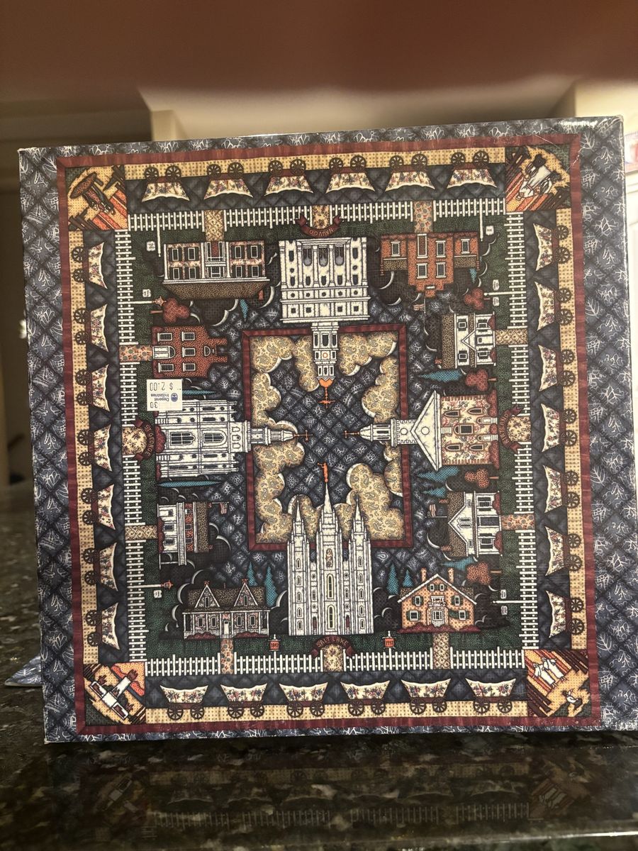 Dowdle Folk Art 550 Piece Puzzle Temples